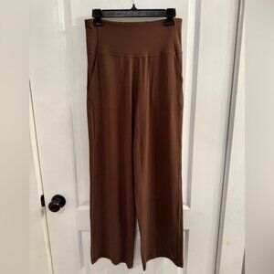 Lululemon Align Wide Leg High-Rise Pant 31" Roasted Brown